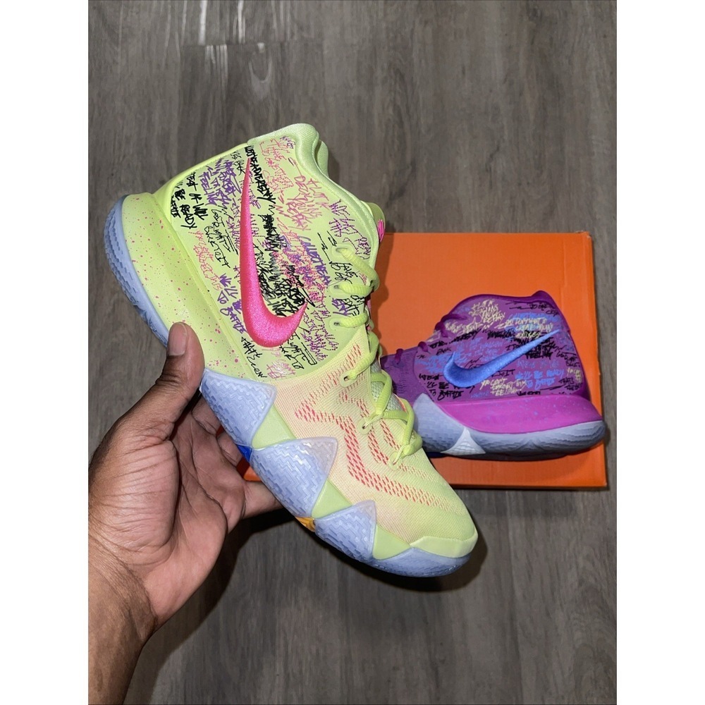 Size 10- Nike Kyrie 4 Confetti 943806-900